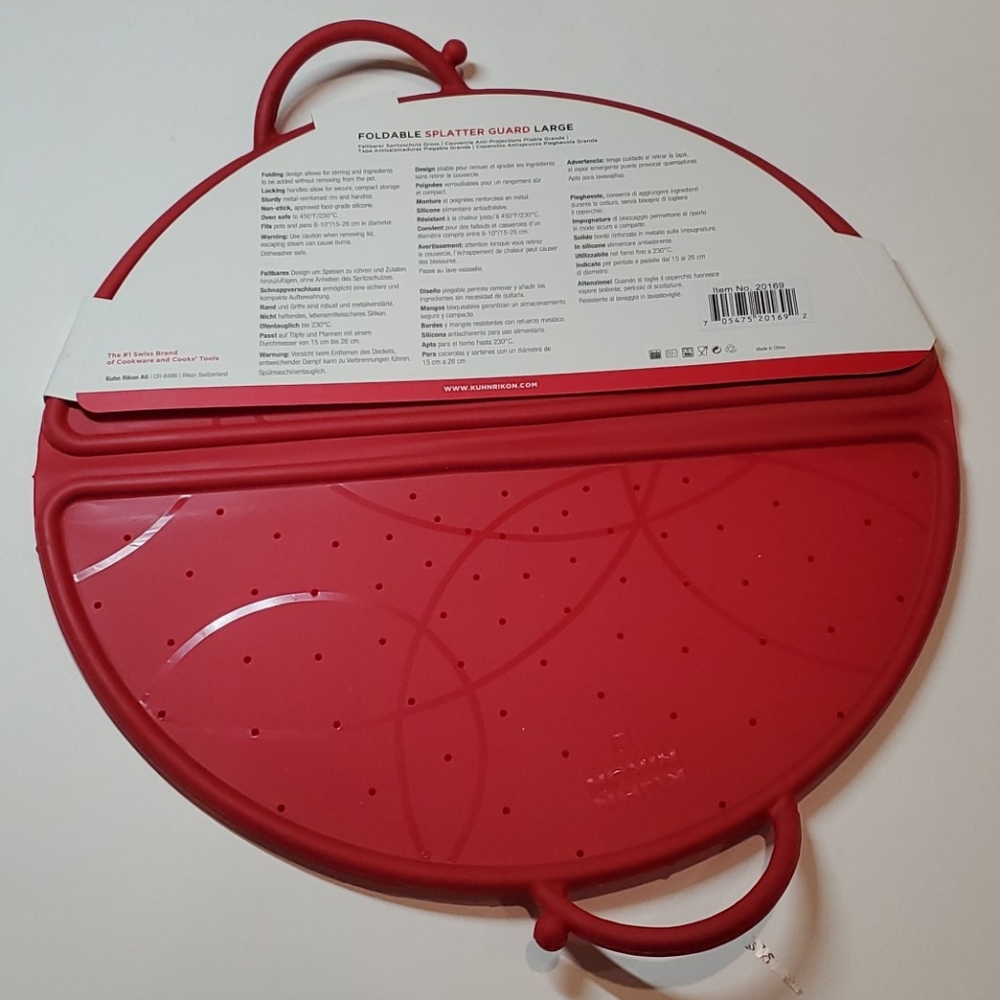 NEW Kuhn Rikon Splatter Guard - Picture 3 of 12